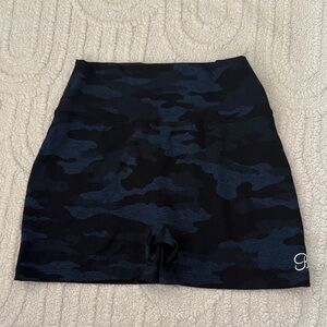 Bombshell Blue Camo Shorts